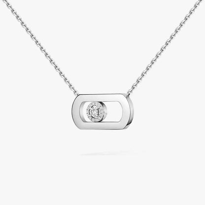 [Solara jewelry]So Move Diamond Necklace in Gold