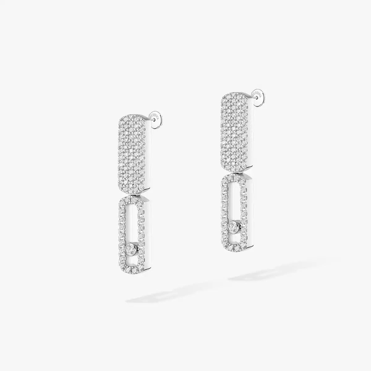 [Solara jewelry]Imperial Move SM Diamond Earrings