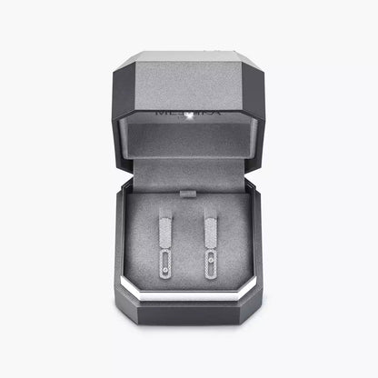 [Solara jewelry]Imperial Move SM Diamond Earrings