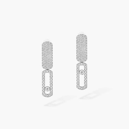 [Solara jewelry]Imperial Move SM Diamond Earrings