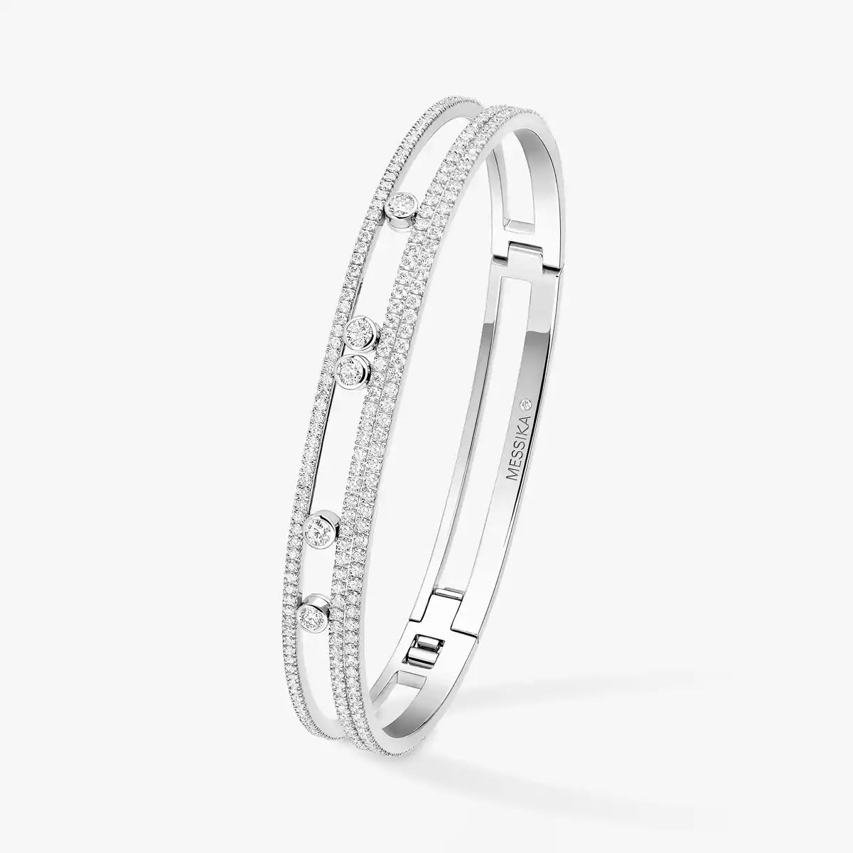 [Solara jewelry]Move Romane pavé bangle