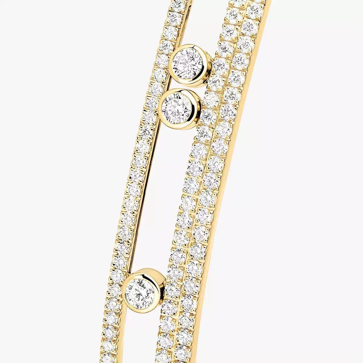 [Solara jewelry]Move Romane pavé bangle