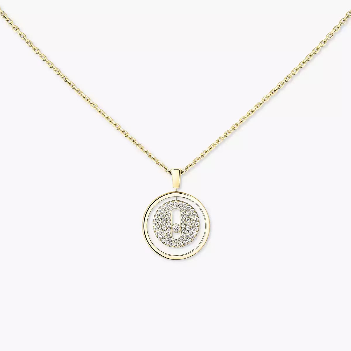 [Solara jewelry] Lucky Move Diamond Necklace