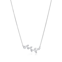 [Solara Jewelry]PALOMA PICASSO STERLING SILVER OLIVE BRANCH NECKLACE