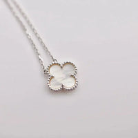 [Solara Jewelry]KLEE  15MM WEISSER PERLMUTT SILBER