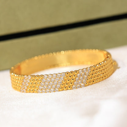 [Solara jewelry]  FIVE-ROW DIAMOND BRACELET