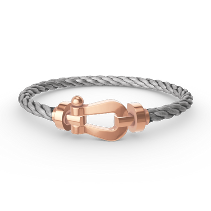 [Solara Jewelry]FORCE LARGE HORSESHOE NO DIAMOND BRACELET ROSE GOLD