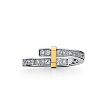 [Solara Jewelry]EDGE GOLD SILVER DIAMOND RING