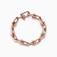 [Solara Jewelry]HARDWEAR BRACELET PINK GOLD AND SILVER