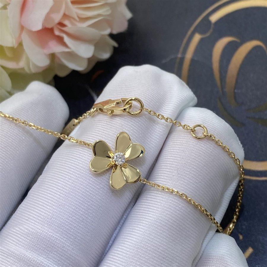 [Solara Jewelry]FRIVOLE GOLD FLOWER BRACELET