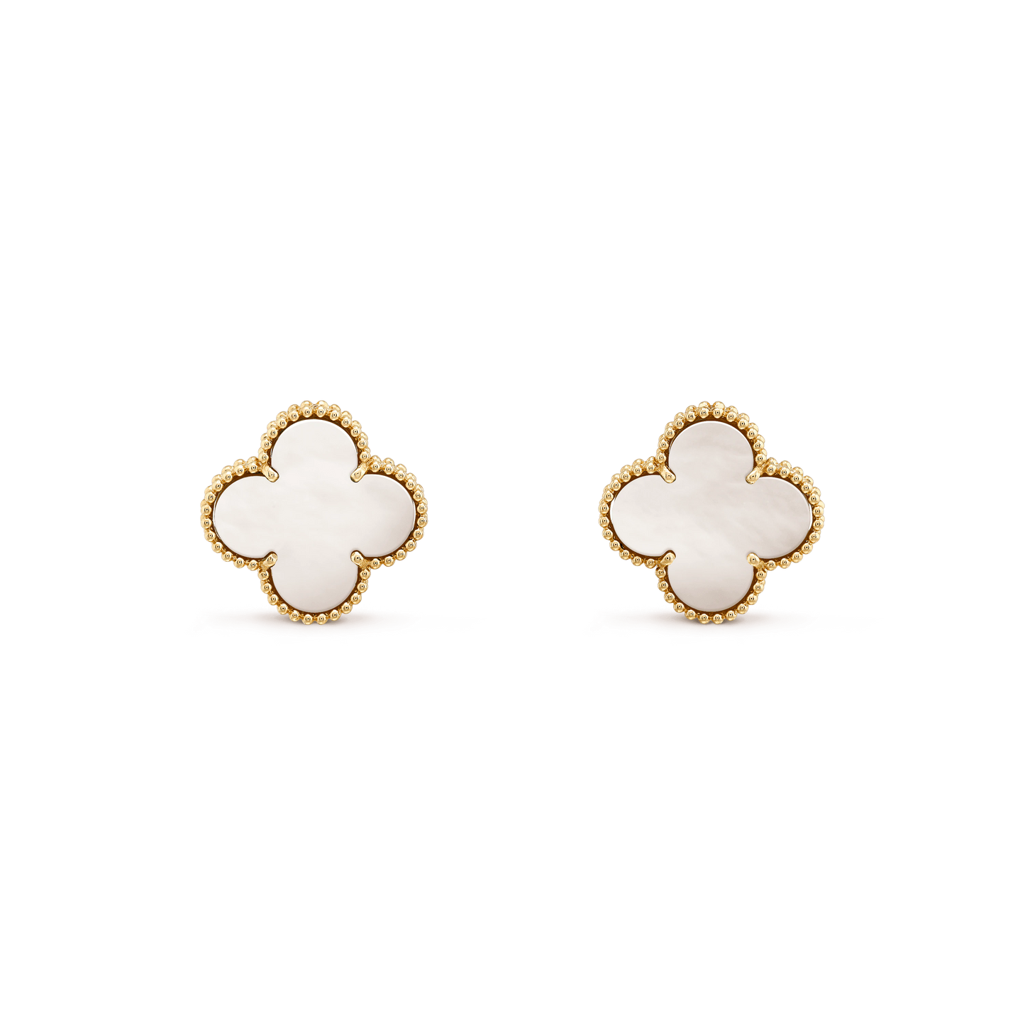 [Solara Jewelry]CLOVER MINI GOLD EARRINGS