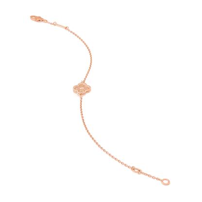 [Solara Jewelry]CLOVER SINGLE FLOWER BRACELET