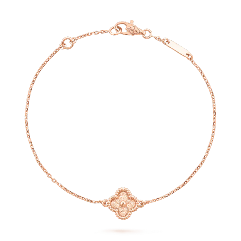 [Solara Jewelry]CLOVER SINGLE FLOWER BRACELET