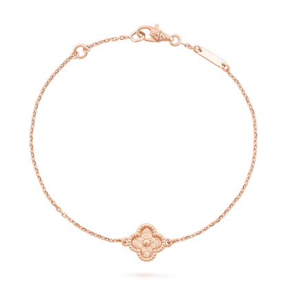 [Solara Jewelry]CLOVER SINGLE FLOWER BRACELET