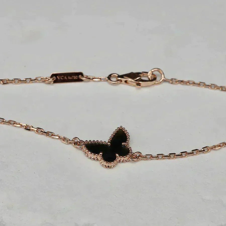 [Solara Jewelry]BUTTERFLY ONYX  BUTTERFLY BRACELET