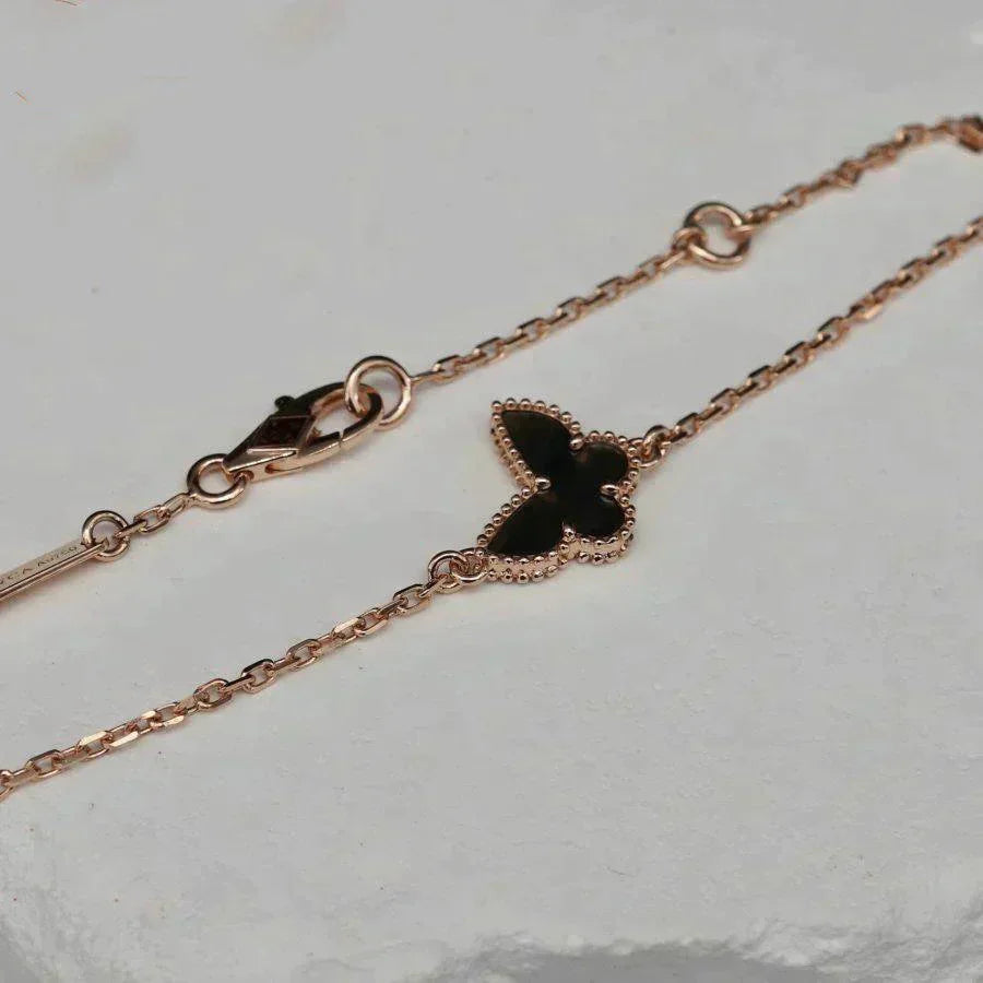 [Solara Jewelry]BUTTERFLY ONYX  BUTTERFLY BRACELET