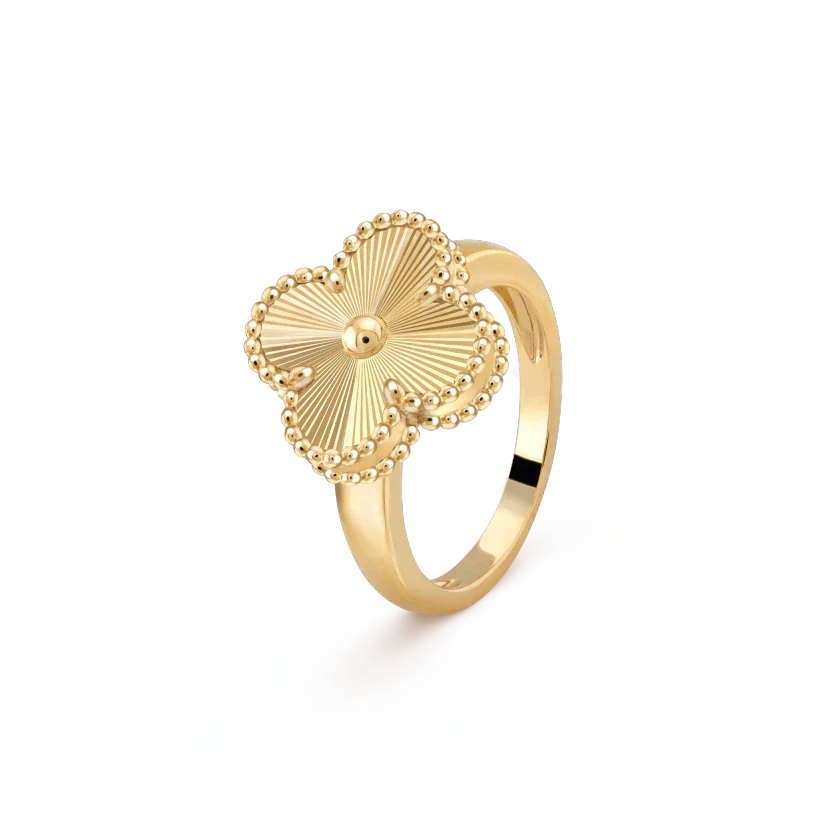 [Solara Jewelry]CLOVER GOLD RING