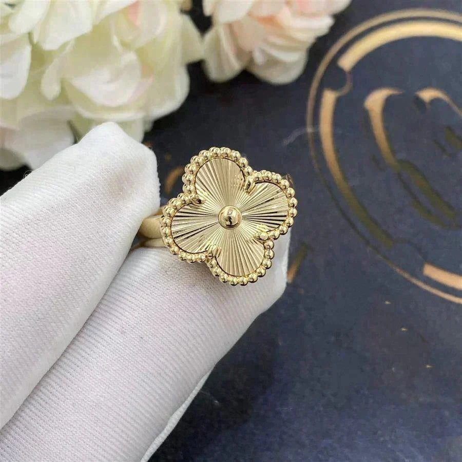 [Solara Jewelry]CLOVER GOLD RING