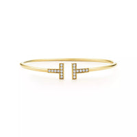 [Solara Jewelry]T BRACELET 1.8MM GOLD DIAMOND