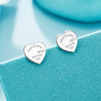 [Solara Jewelry]RETURN TO TIF LOVE SILVER EARRINGS