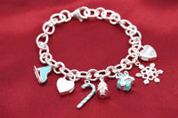 [Solara Jewelry]CHRISTMAS SILVER BRACELET