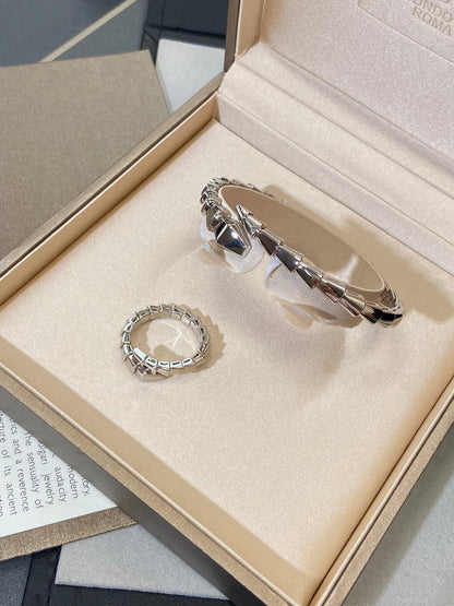 [Solara Jewelry]SERPENTI VIPER SILVER BRACELET