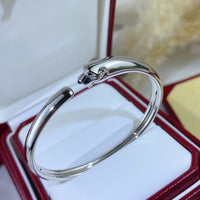 [Solara Jewelry]PANTHERE SILVER OPEN BRACELET