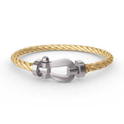 [Solara Jewelry]FORCE LARGE HORSESHOE NO DIAMOND BRACELET SILVER