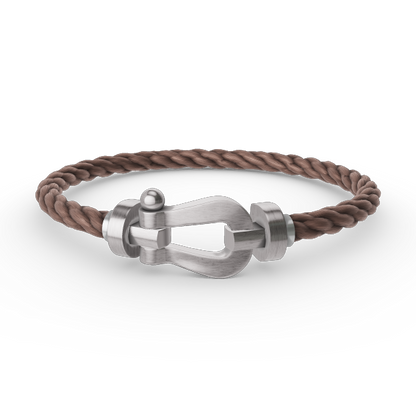 [Solara Jewelry]FORCE LARGE HORSESHOE NO DIAMOND BRACELET SILVER