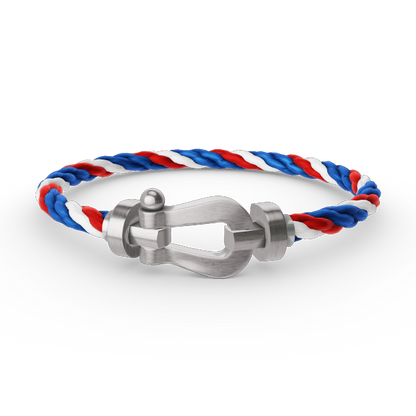 [Solara Jewelry]FORCE LARGE HORSESHOE NO DIAMOND BRACELET SILVER