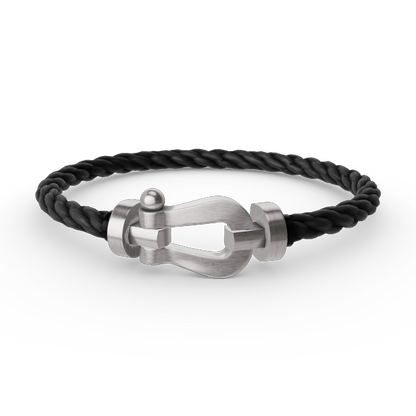 [Solara Jewelry]FORCE LARGE HORSESHOE NO DIAMOND BRACELET SILVER
