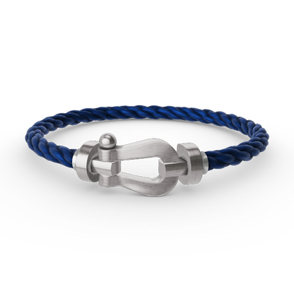 [Solara Jewelry]FORCE LARGE HORSESHOE NO DIAMOND BRACELET SILVER