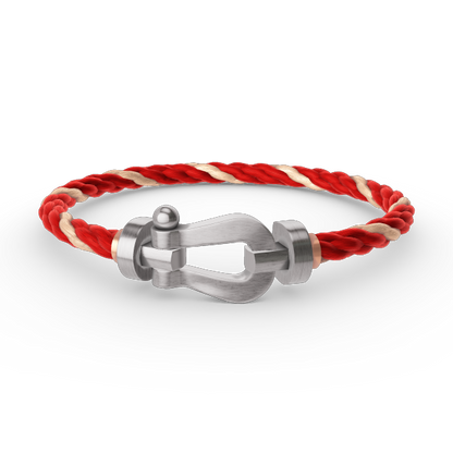 [Solara Jewelry]FORCE LARGE HORSESHOE NO DIAMOND BRACELET SILVER