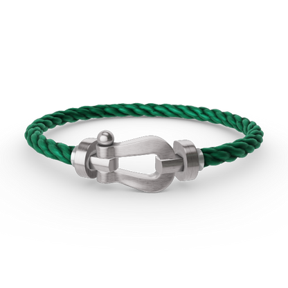 [Solara Jewelry]FORCE LARGE HORSESHOE NO DIAMOND BRACELET SILVER