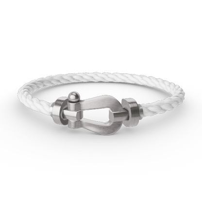 [Solara Jewelry]FORCE LARGE HORSESHOE NO DIAMOND BRACELET SILVER