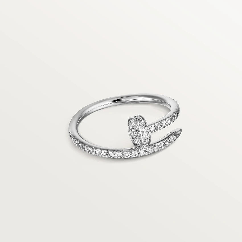 [Solara Jewelry]JUSTE RING 1.8MM SILVER DIAMONDS